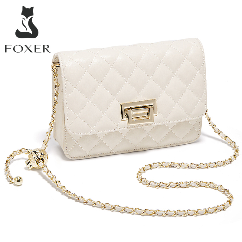 FOXER 2026 レディース ホワイト キルティング ク - Women Bags 2026 Trends のレビューと価格