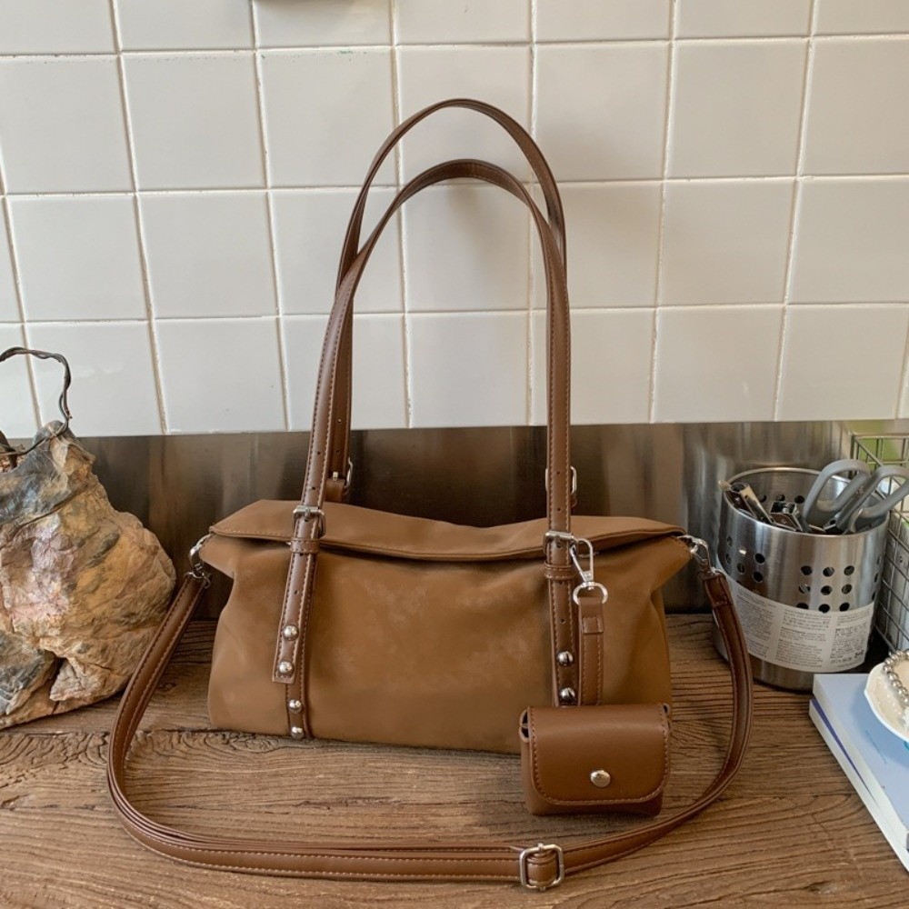 新作PU素材のレディースショルダーバッグ、ヴィンテージスタイ - Women Hand Bags For Office のレビューと価格