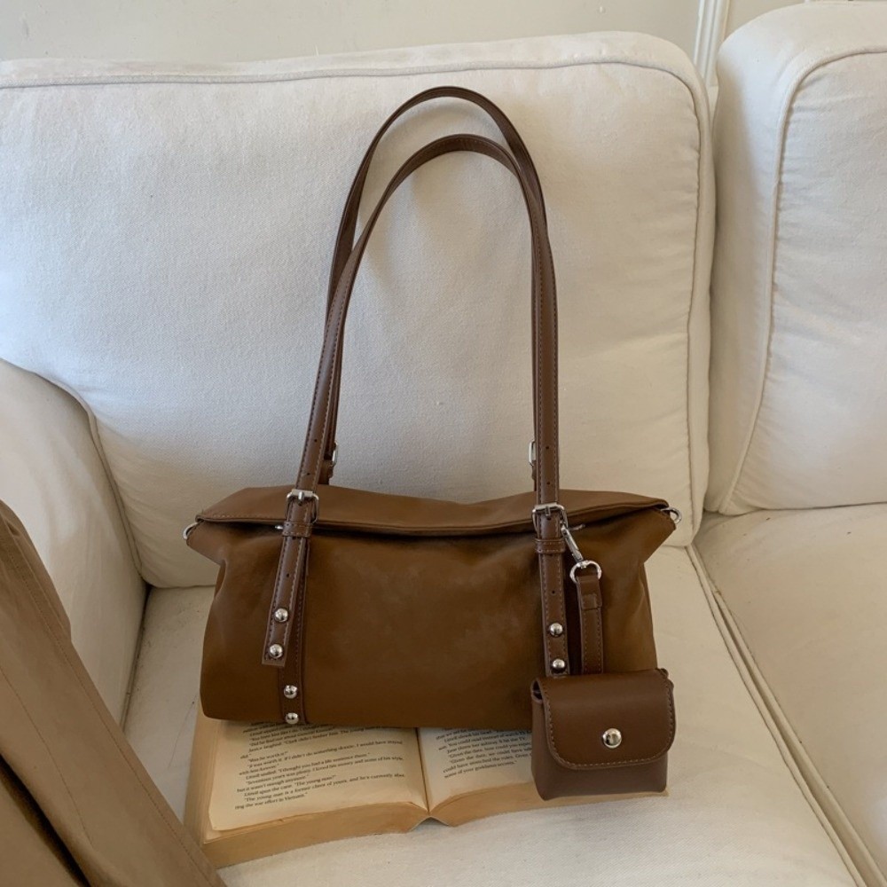 新作PU素材のレディースショルダーバッグ、ヴィンテージスタイ - Women Hand Bags For Office のレビューと価格