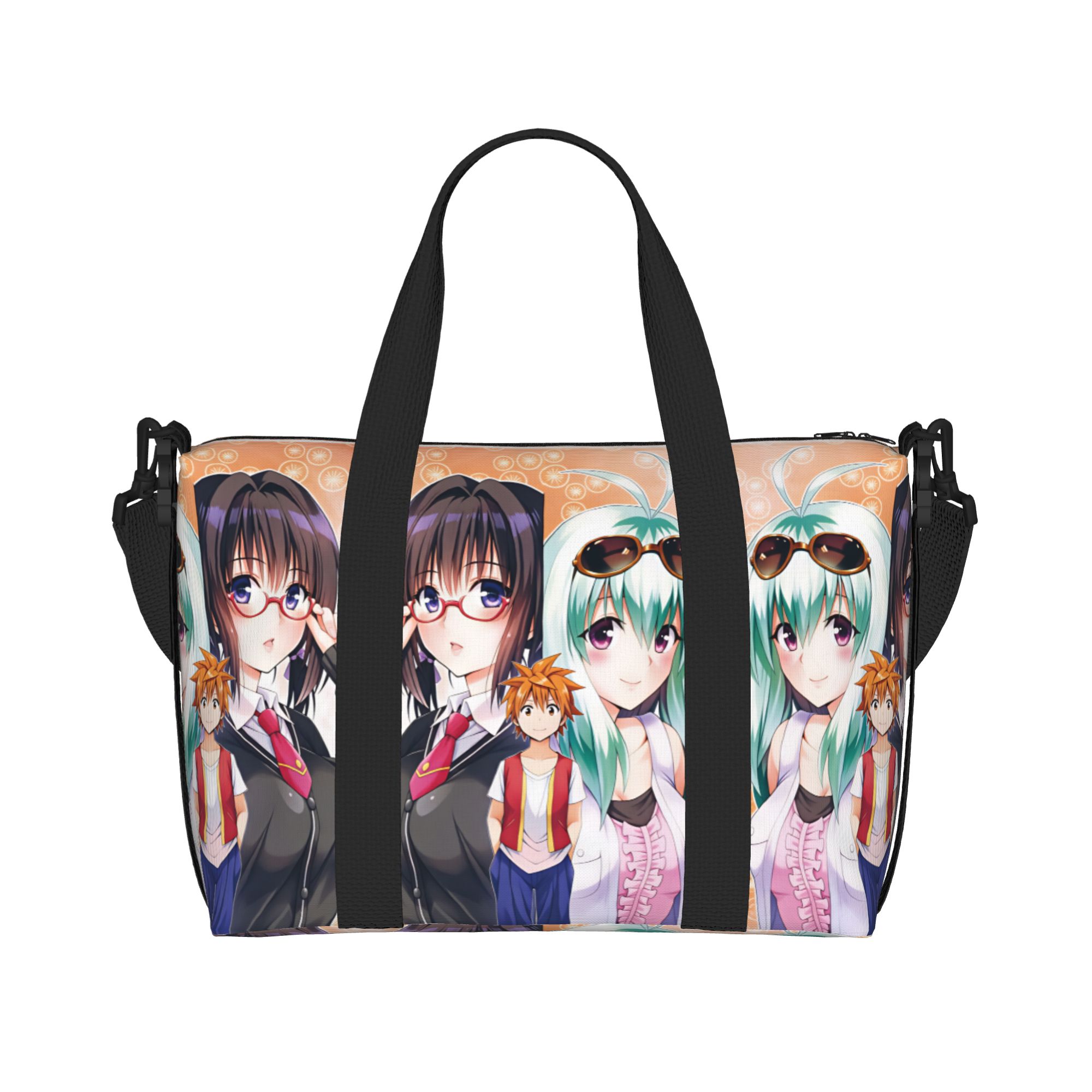 カスタムアニメT-To L-Love R-Ru ビーチトート - Women Bags Ru のレビューと価格